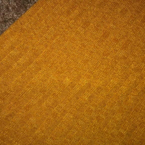 Cute mustard cropped sweater! - Picture 3 of 3